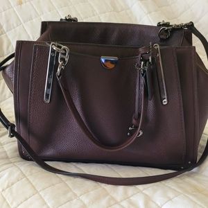 Coach bag burgundy